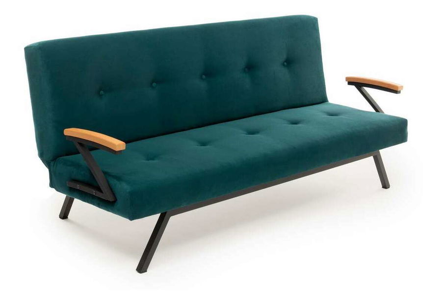 Rozkladacia pohovka Zvia (petrolejová)