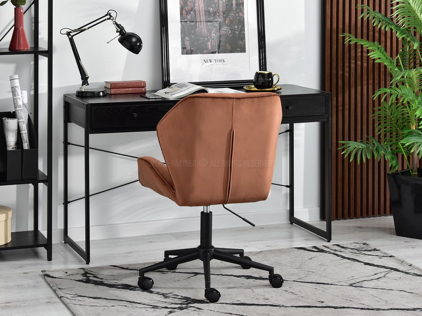 Fotoliu Velma M (cupru + negru)