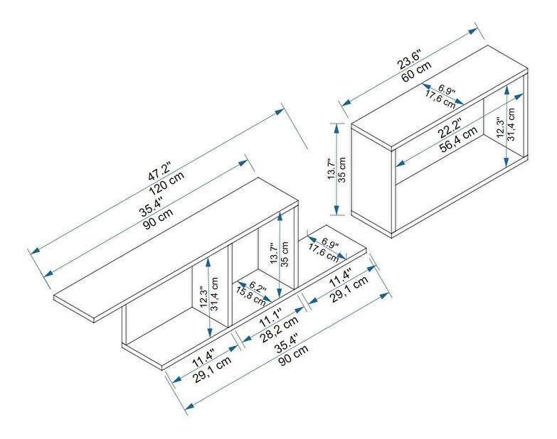 Raft Levipo 4 (Nuc deschis + alb) 