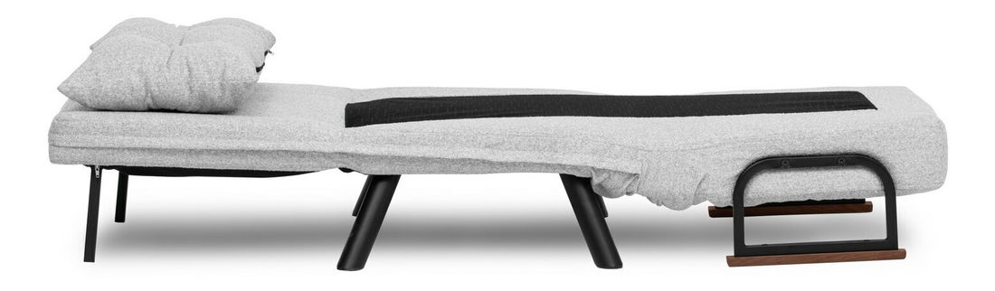 Rozkladacie kreslo Sandy (sivá)