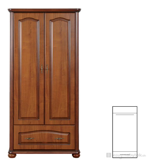 Dulap de haine Natalia SZF 100