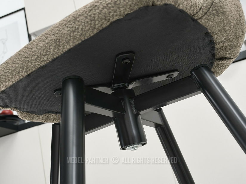 Scaun bar Ignazcamo (bej + negru)