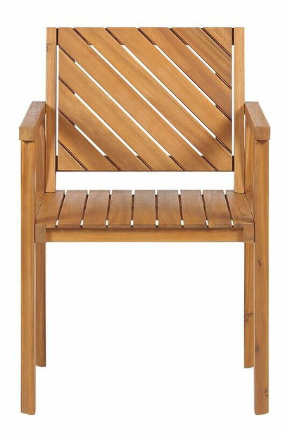 Záhradná zostava Blas (svetlé akáciové drevo)