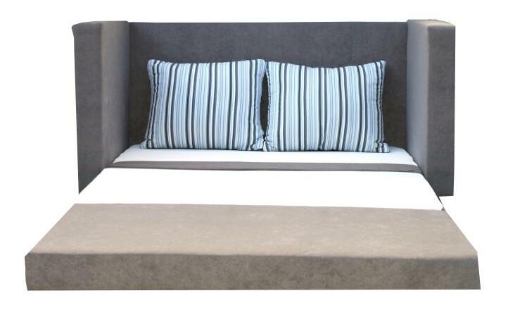 Kétszemélyes kanapé Kielina New szürke