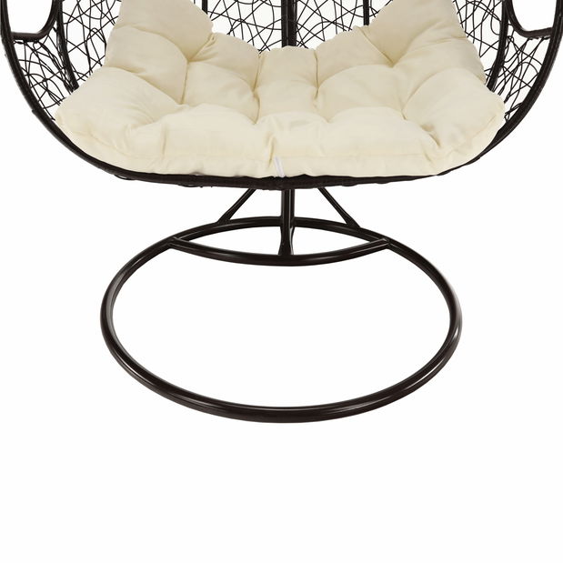 Závesné kreslo Dali (hnedá)