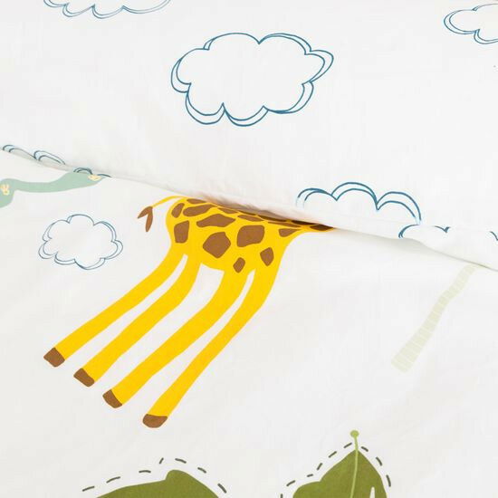 Posteľná bielizeň 200x160 cm Giraffe (komplet s obliečkami na vankúše) *výpredaj