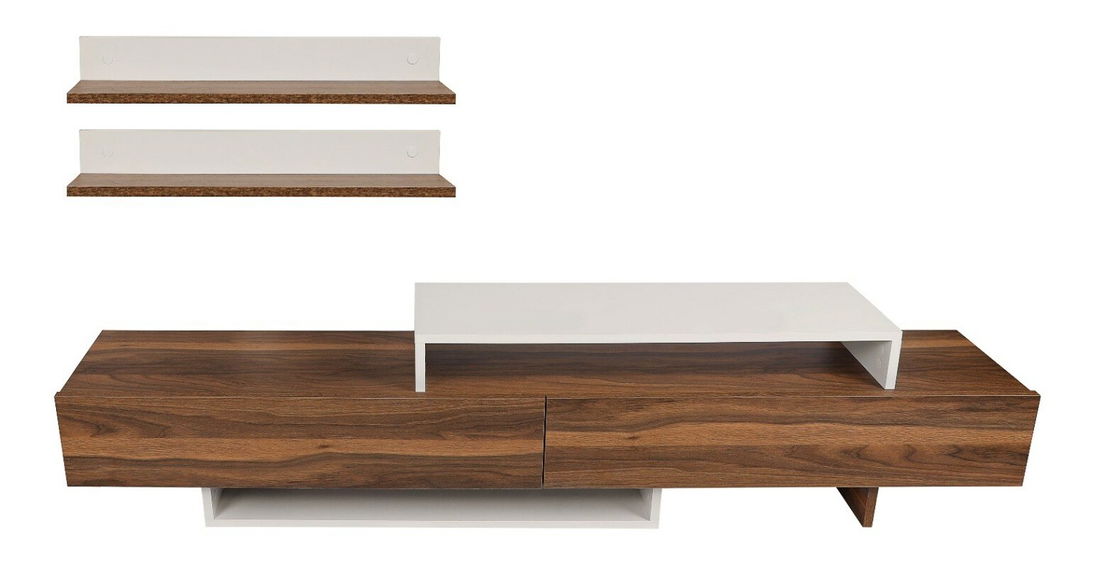 Obývacia stena Nirvy (biela)