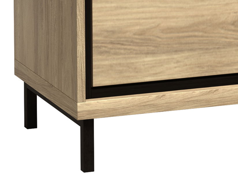 Vitrină Milley 03 (cu iluminat LED) (hikora)