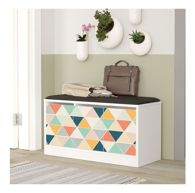 Dulap pentru pantofi Miridi (alb) *resigilat 