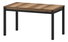 Széthúzható étkezőasztal 140-175 cm Marni (sötét delano tölgy)