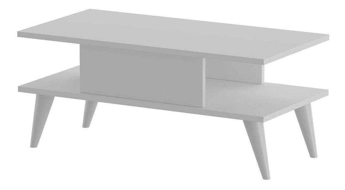 Măsuță de cafea Disevo 1 (alb) 