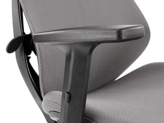 Irodai fotel Rubey (fekete + szürke)