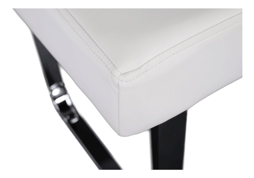 Klupa Briallen (bijela + krom) 