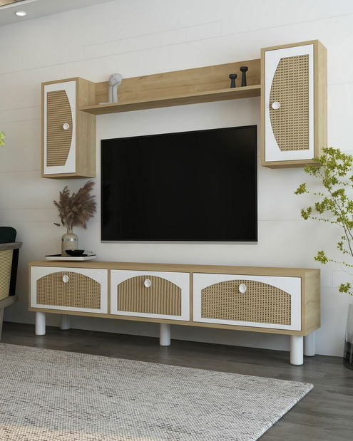 Nappali fal Simplicado (Hazeran tölgy)