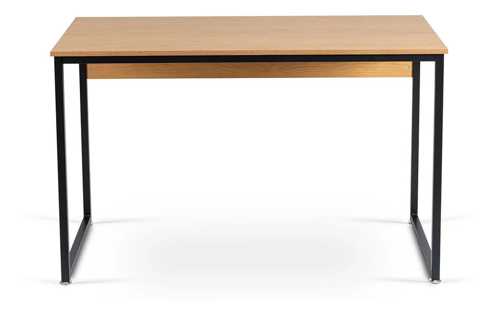 Písací stolík Regular (dub zlatý + čierna) 