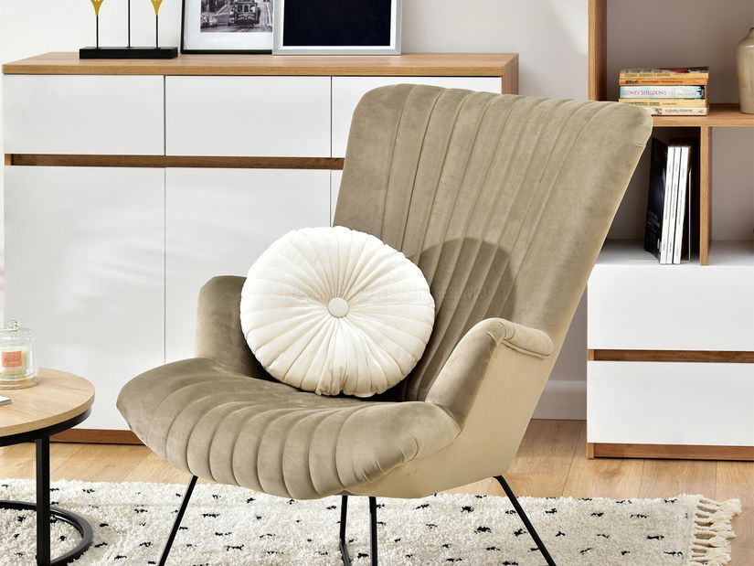 Fotoliu relax Nuttshell (negru)