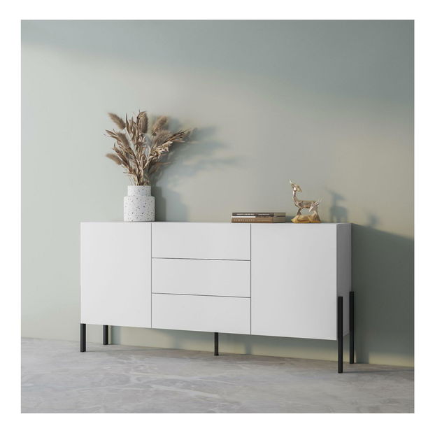 Masă TV/ Dulap Kjukon 180 (mat alb)