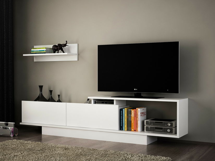 Mobilier living Atos (alb)