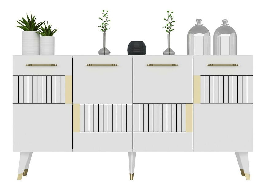 Skrinka Lotoka 1 (biela + zlatá) 