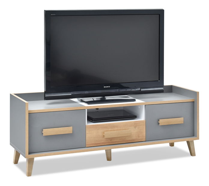 TV stolík/skrinka Sobrepuso S07 (biela)