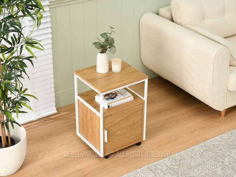 Szekrény Adlo (tölgy + fehér)