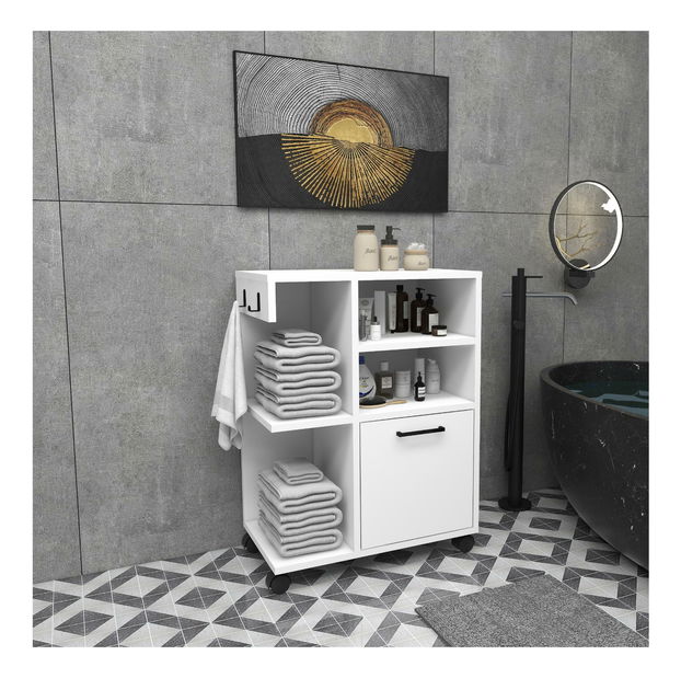 Fürdőszoba szekrény Rebooke (fehér)