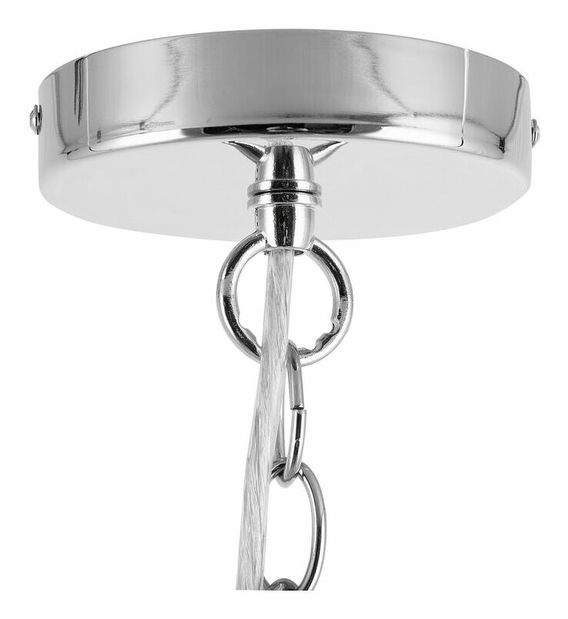 Závesná lampa Evandale (biela)