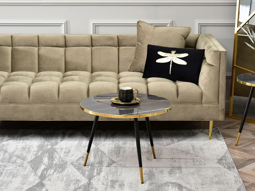 Stolić za kavu Zoya Xl (grafit + crna)