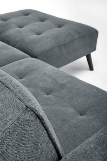 Sofa s tabureom Corner (siva)