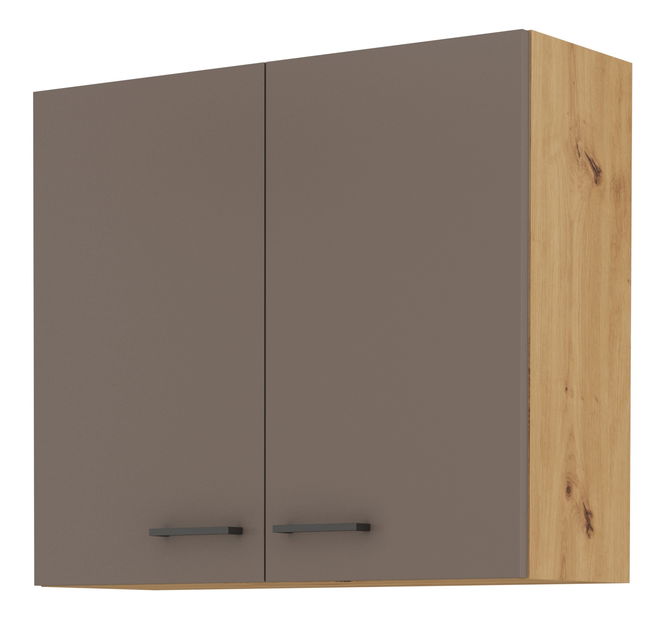 Felső konyhaszekrény Barb 80 G-72 2F (artisan tölgy + trüffel)