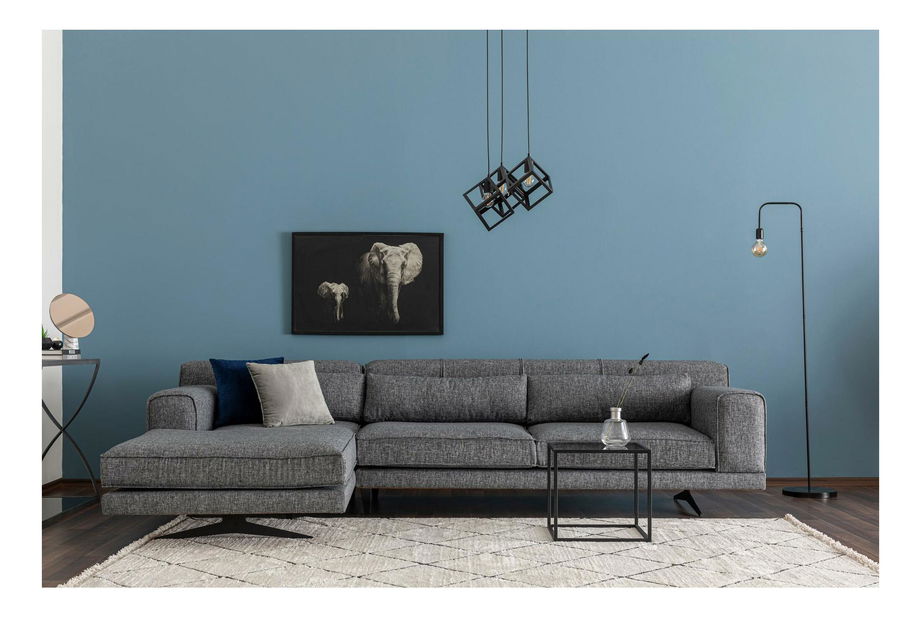 Colțar Jivagona (S) (gri + negru)