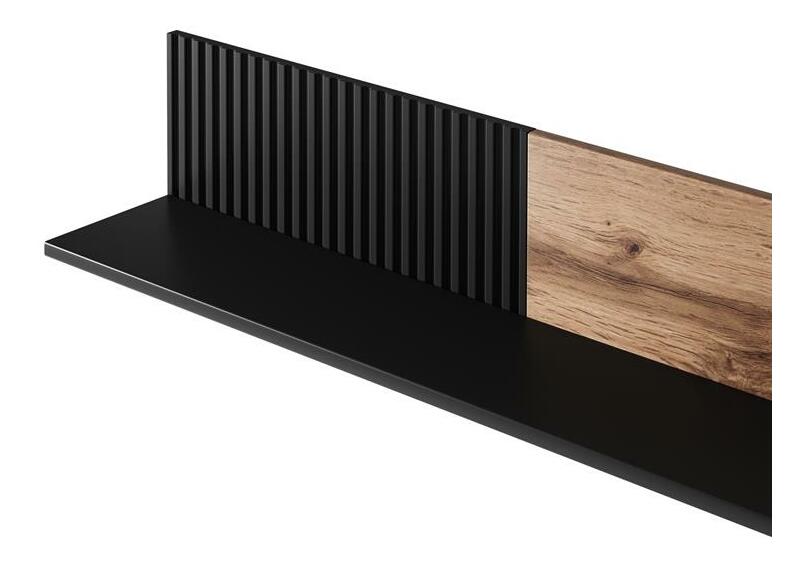 Polc Ranae P1 (wotan tölgy + fekete)