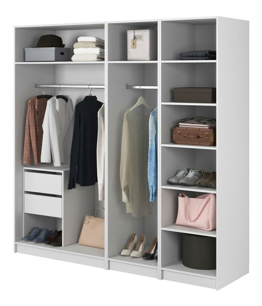 Dulap de haine Kasandra XIV (alb)