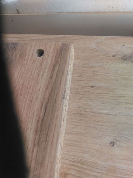 Manželská posteľ 160 cm Michigin (dub wotan) (s úložným priestorom) *bazár