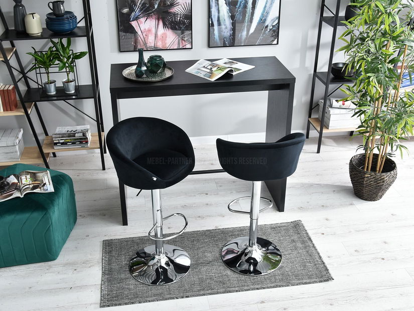 Stolička Hanzel (čierna)