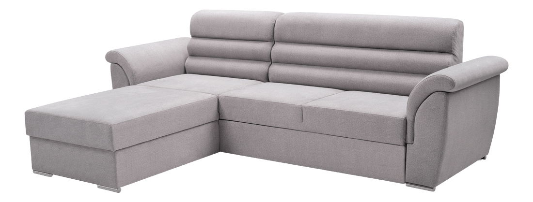 Rohová sedačka Foda (svetlosivá) (L)