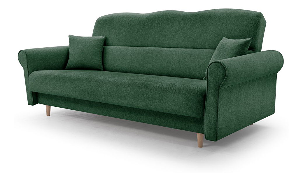 Canapea cu trei locuri Kallean (verde) *vânzare stoc