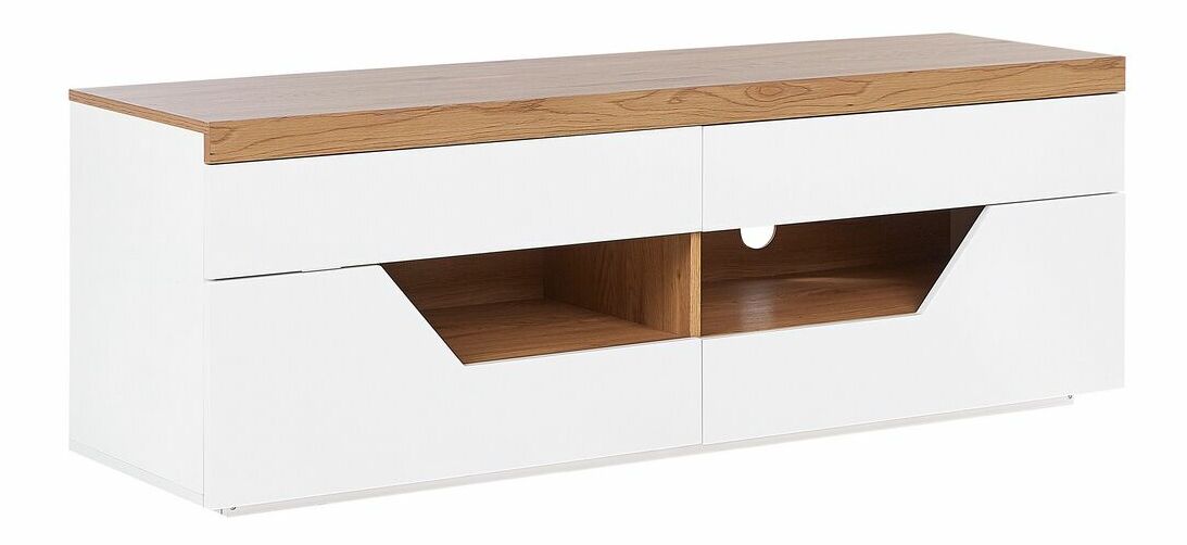 TV stolík/skrinka Cheza (biela)