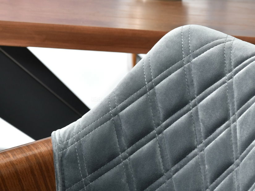 Scaun Rolf K (gri + negru)