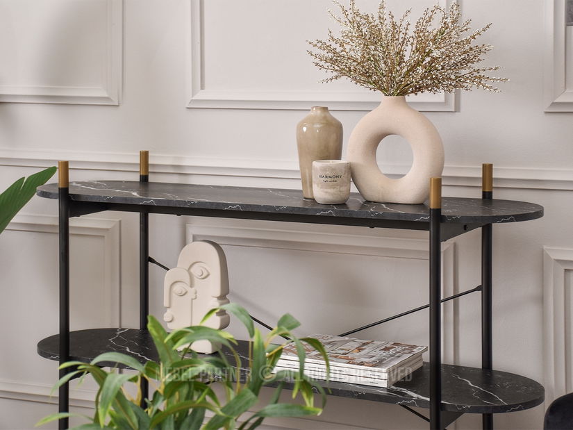 Konzolni stolić Inge (crna)