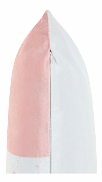 Set 2 buc perne decorative 45 x 45 cm Unin (roz)