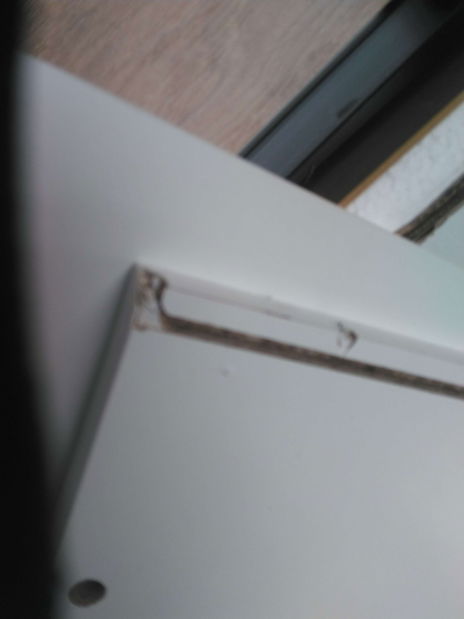 Nočný stolík Autor (biela + čierna) *bazár