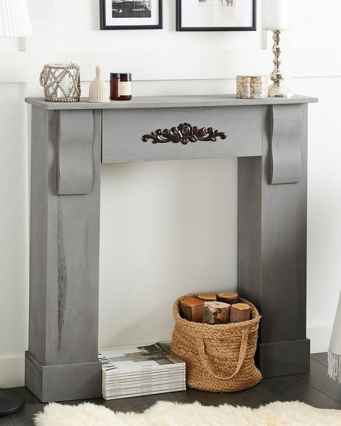 Krbová rímsa Manza (sivá)