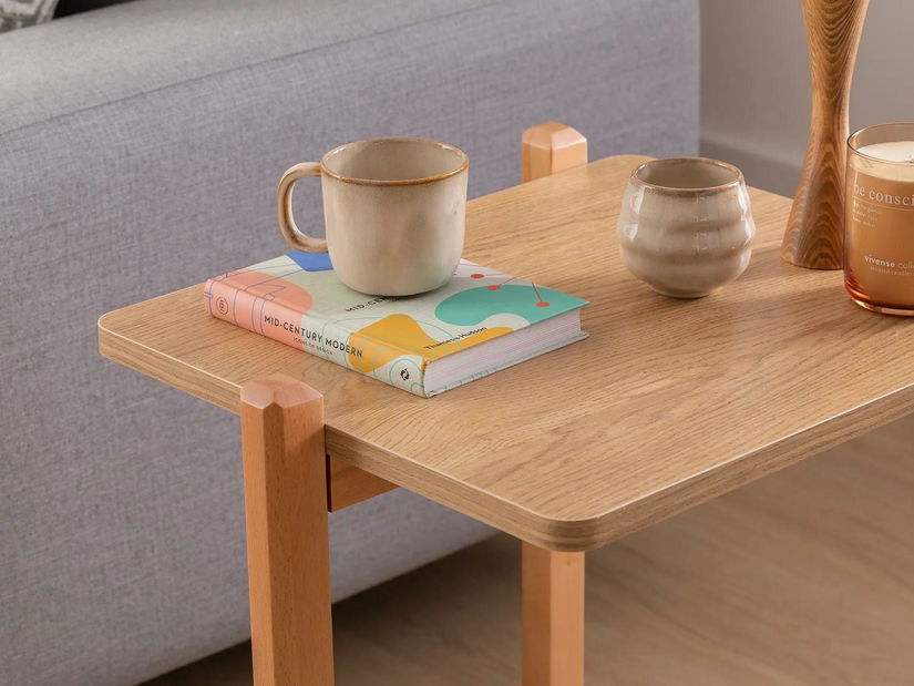 Kézi asztal Movobi (természetes) 