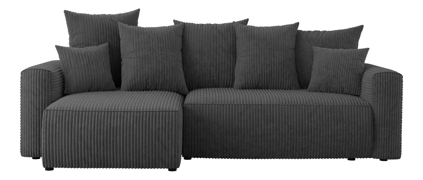 Sarokkanapé Denia (B) (sötétszürke)