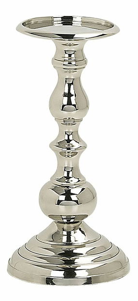 Sfeșnic 24 cm BOSHAT (argintiu)