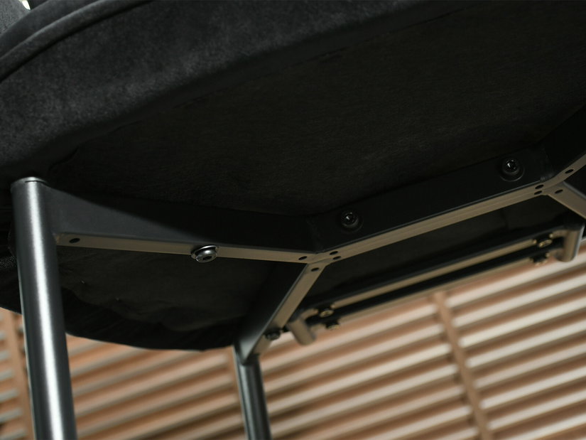Scaun sufragerie Aguado (negru)