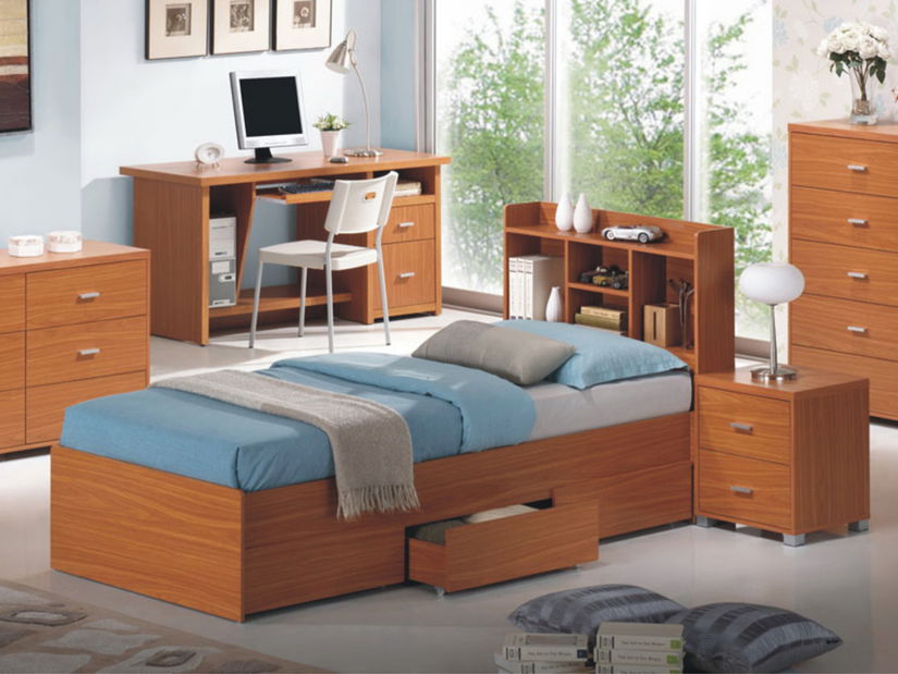 Jednolôžková posteľ 90 cm Oscar B FP B01 (s roštom)