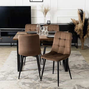 Scaun sufragerie Permite (maro) 