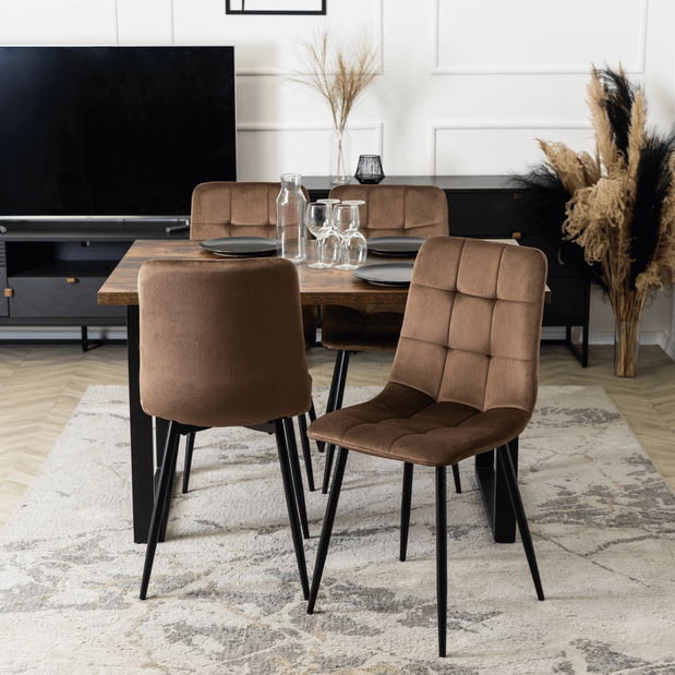 Étkezőszék Permite (barna) 